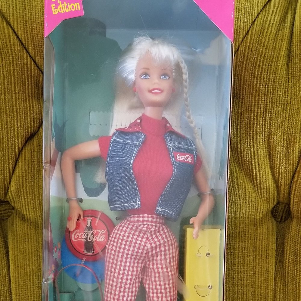 Vintage Barbie Picnic Coca-Cola Doll Mattel NEW
